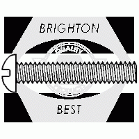 Machine Screws, Round Slotted, Stainless Steel 18 8 