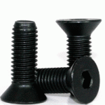 Metric 10.9 Flat Socket Cap, Iso 10642, Thermal Black Oxide, Alloy