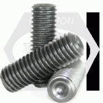 Metric Cup Point Set Screws, 45H Iso 4029 / Din 916, Thermal Black Oxide