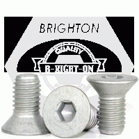 Flat Socket Cap, Mechanical Zinc, Alloy 