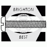 Machine Screws, Pan Slotted, Stainless Steel 18 8 