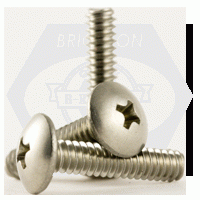 Machine Screw, Phillips Truss Head, Stainless Steel 18 8 