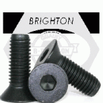 Flat Socket Cap, Thermal Black Oxide, Alloy 