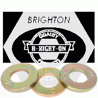 Sae L9 Tension Flat Washers Pattern Zinc & Yellow Cr+3 (Usa) 