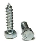 Hex Lag Screw, Zinc Cr+3, Low Carbon 