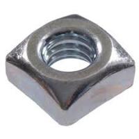 Square Machine Screw Nut, Zinc Cr+3 
