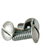 Machine Screw, Truss Head Slotted, Zinc Cr+3 