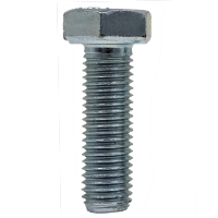 Grade 5 Hex Head Cap Screws JS500 Clear Zinc