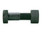 Heavy Hex Bolt A325 W/ A563 Heavy Hex Nut Plain