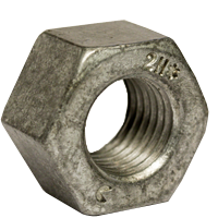 HEAVY HEX NUT HOT DIPPED GALVANIZED