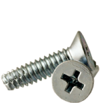 Thread Cutting Screw, Type F, Zinc, Low Carbon 