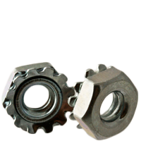 EXTERNAL TOOTH KEPS LOCKNUT ZINC