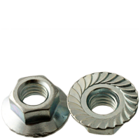 Serrated Flange Hex, Js500, Case Hardened Zinc Cr+3 