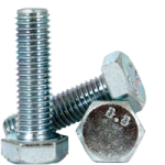 Metric 8.8 Hex Head Cap Screws DIN 931/933 Clear Zinc